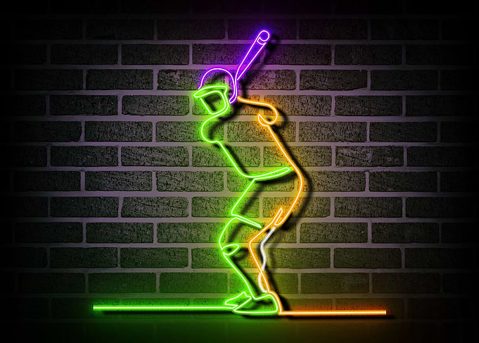Baseball Neon