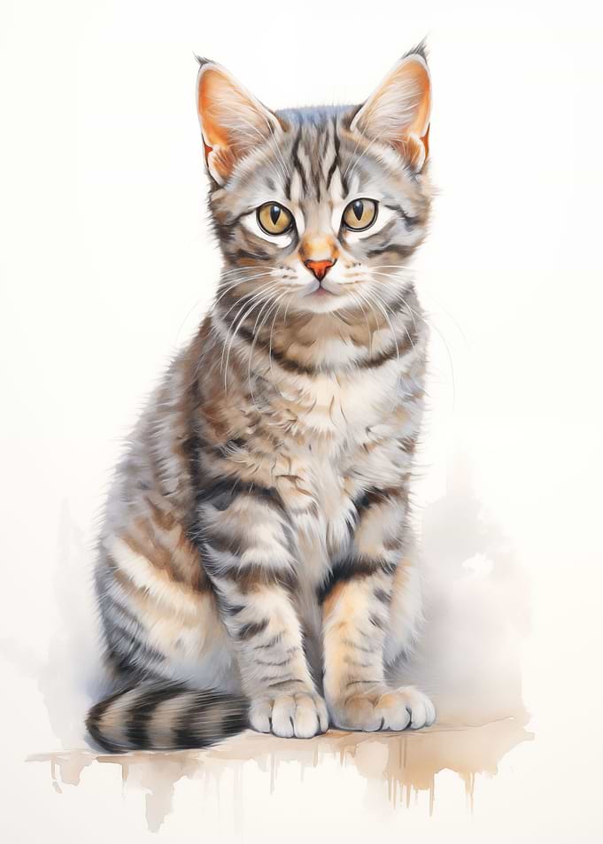 American Shorthair Sketch