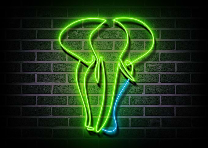 Elephant Neon