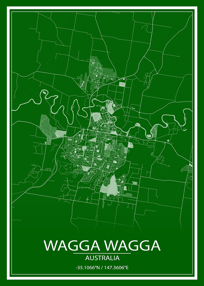Wagga Wagga AUS Green Map