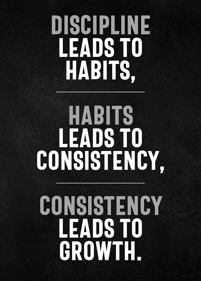 discipline habits