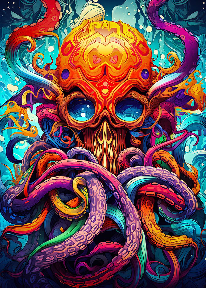 Colorful Octopus