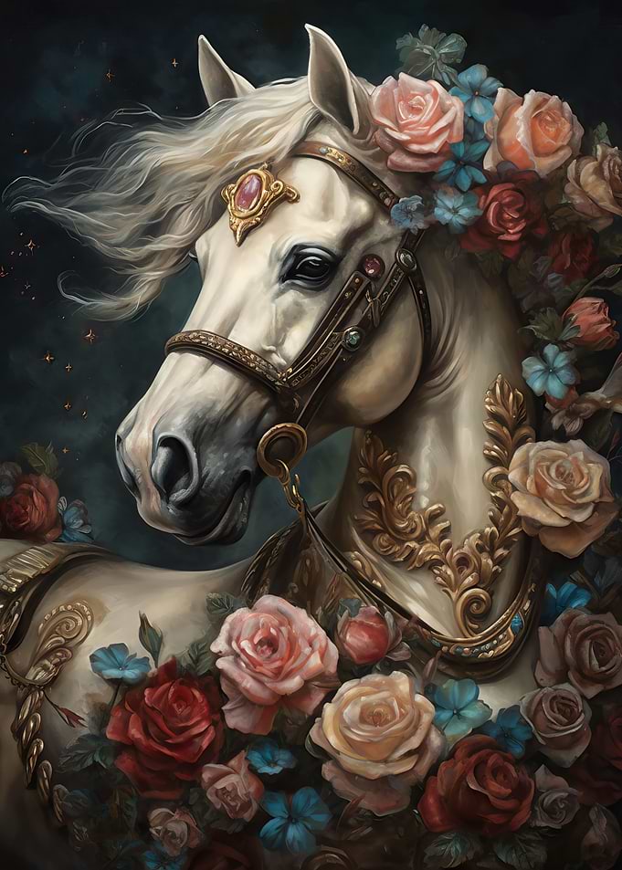 Fantasy Carousel Horse