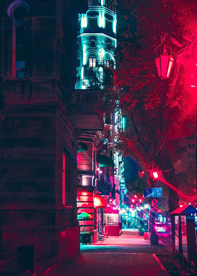 Cyberpunk Neon City