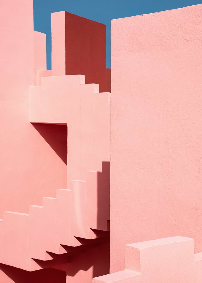 Pink Stairs