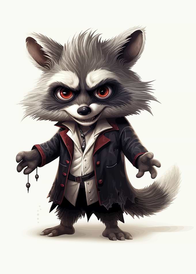 raccoon vampire