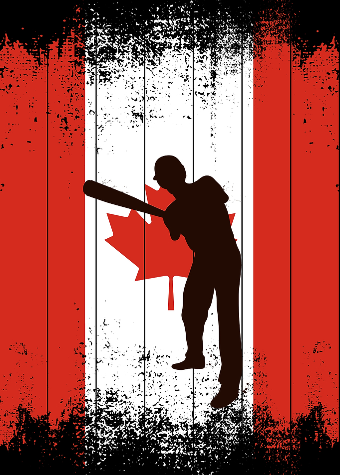 Canada baseball player hit