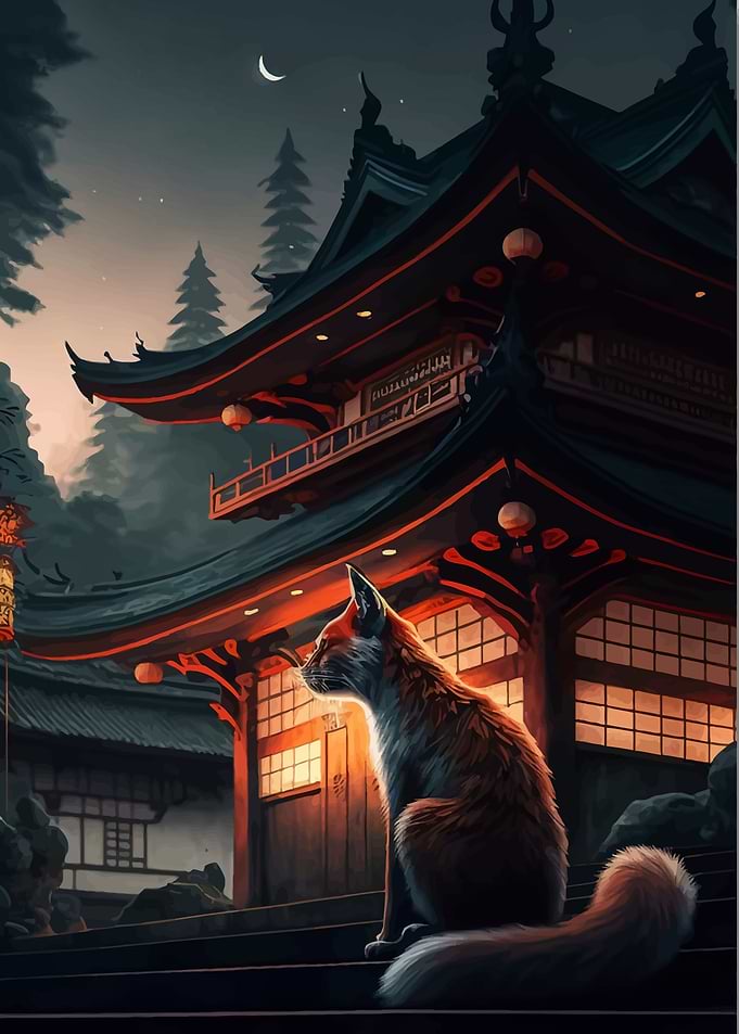 Japan Black Cat