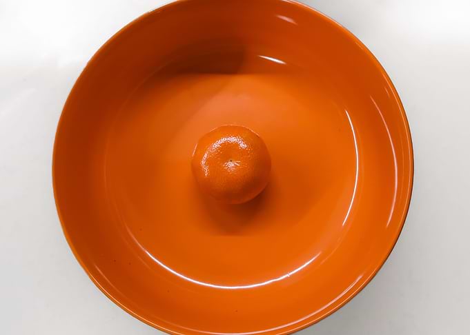 minimal orange color