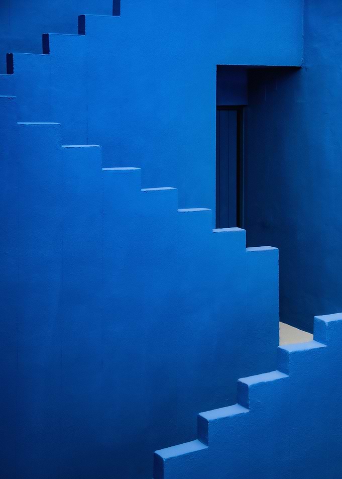 Blue Stairs