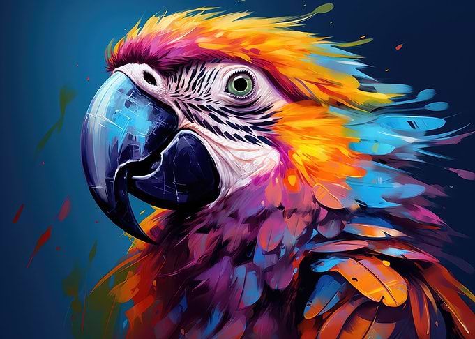 Painted macaw