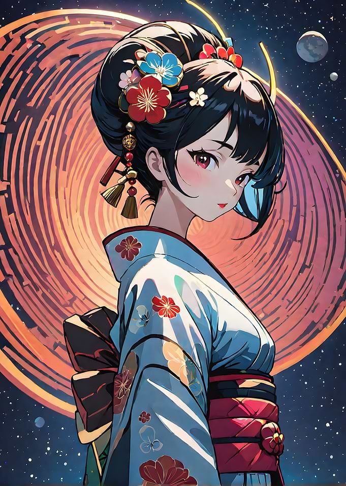 Elegant Geisha