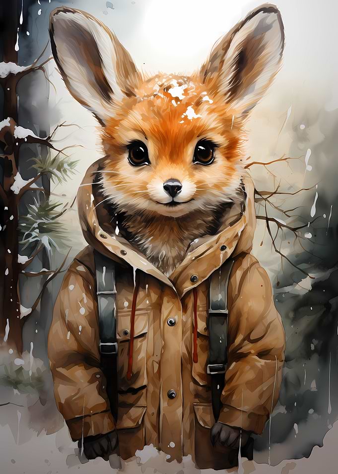 Watercolour Animal