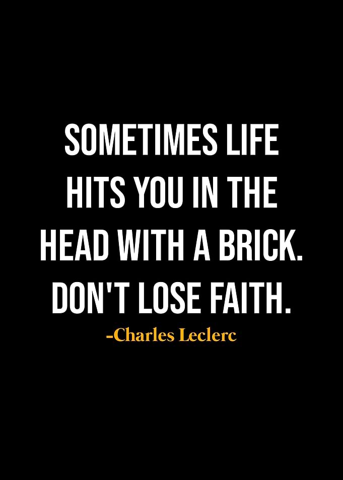 Charles Leclerc Quote