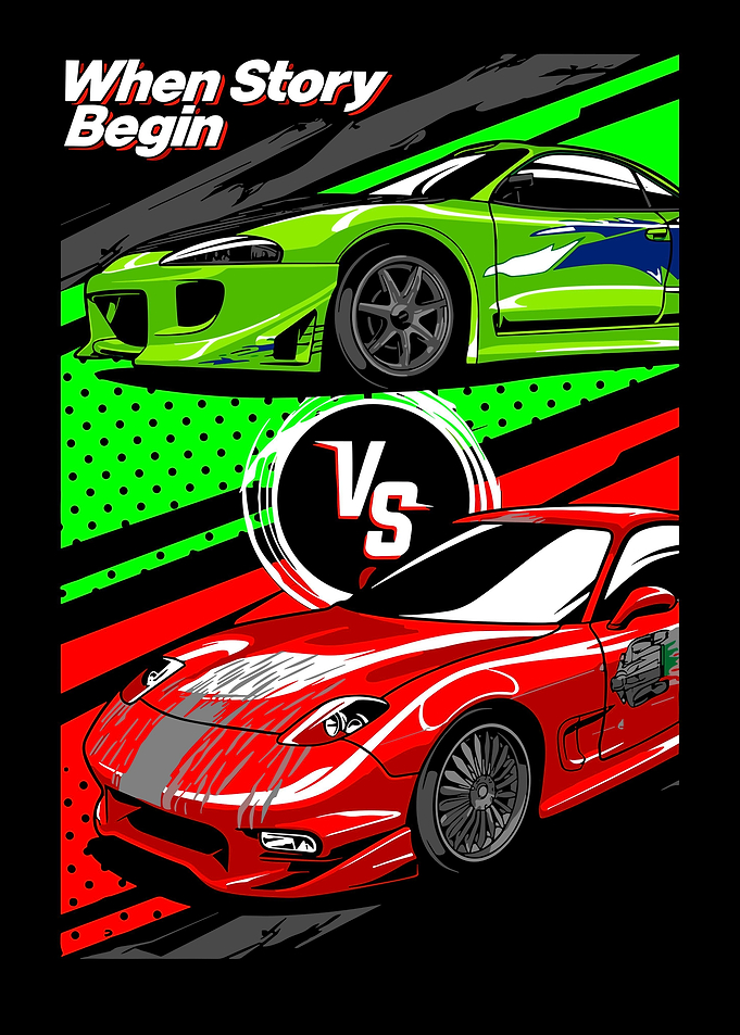 Eclipse VS Mazda RX7