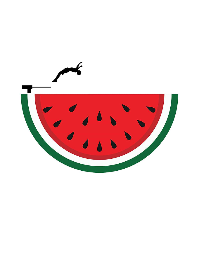 Funny Watermelon Picture