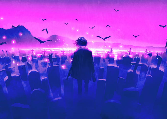 Drunk Man Cyberpunk