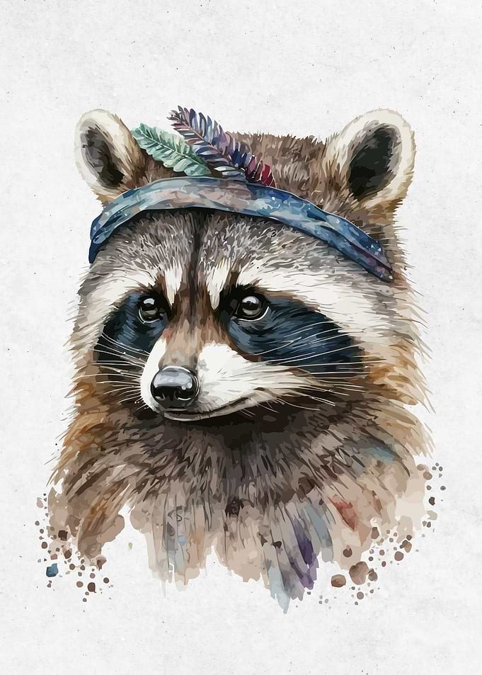 Watercolor Animal