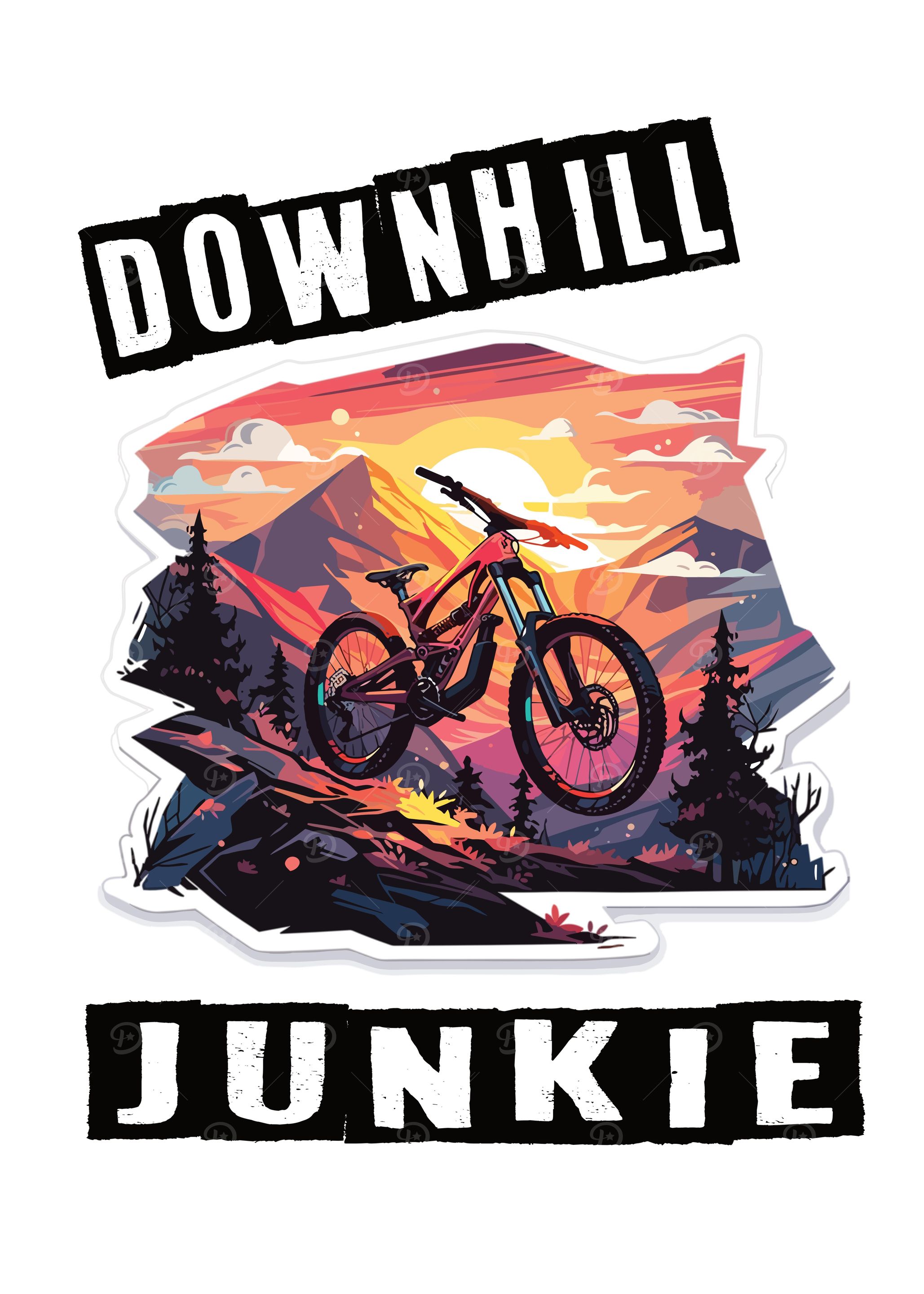 Downhill Mountainbiker