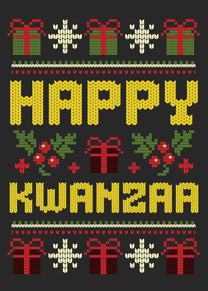 HAPPY KWANZAA GREY