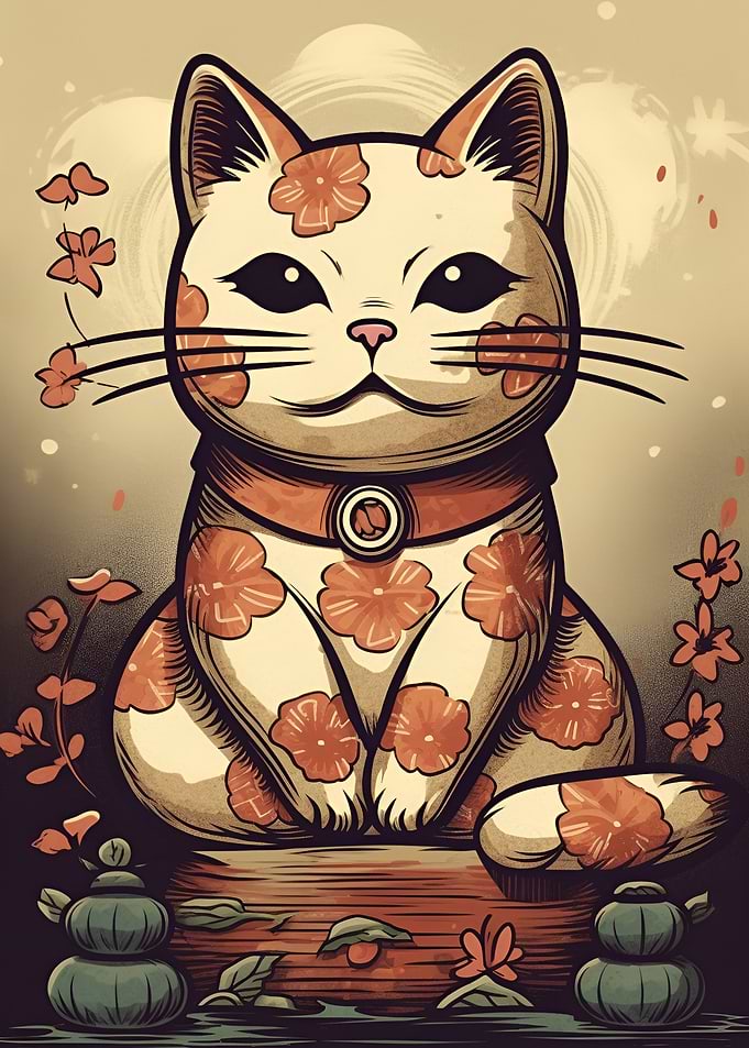 Maneki Neko Japanese Post