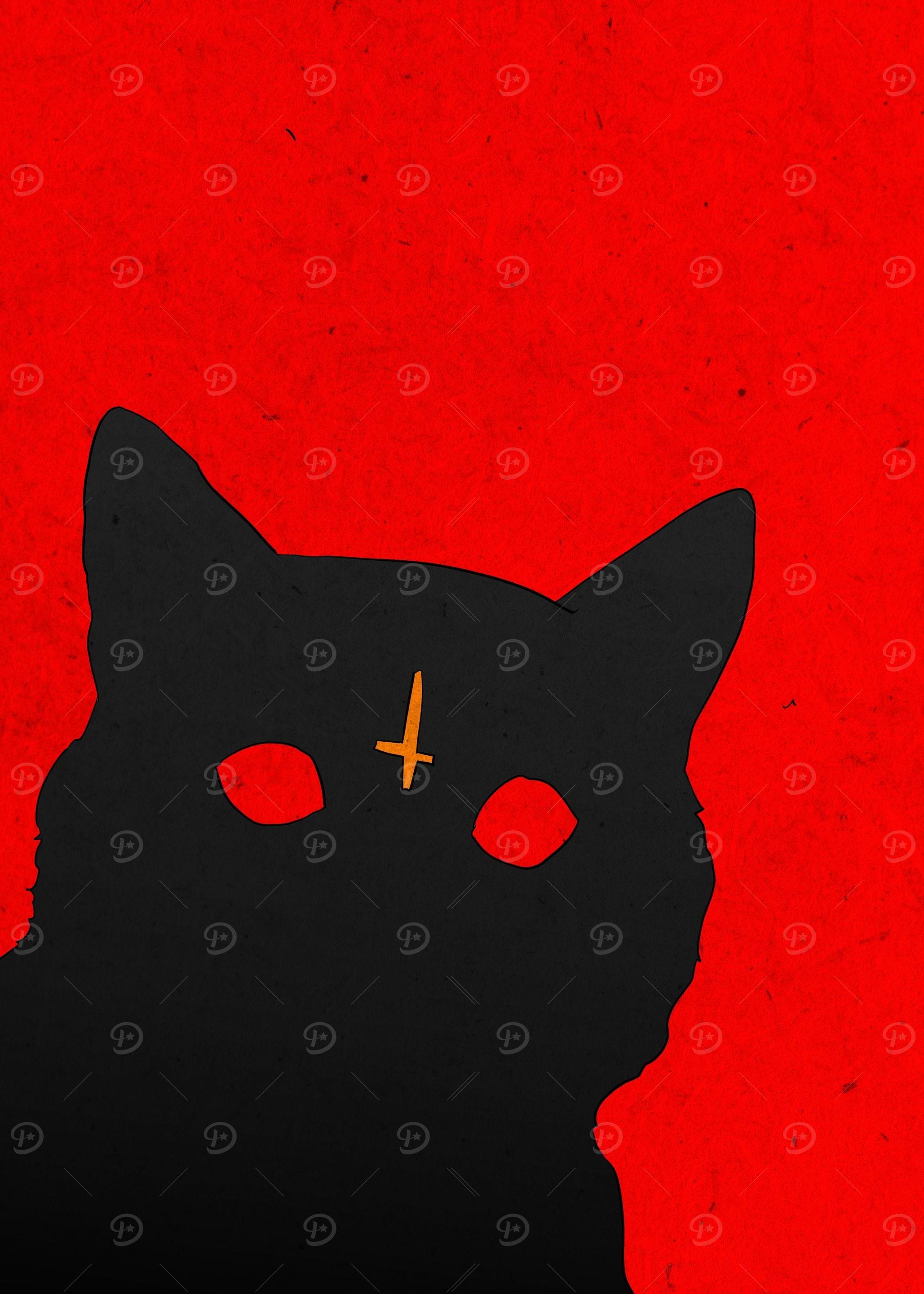 satanic cat