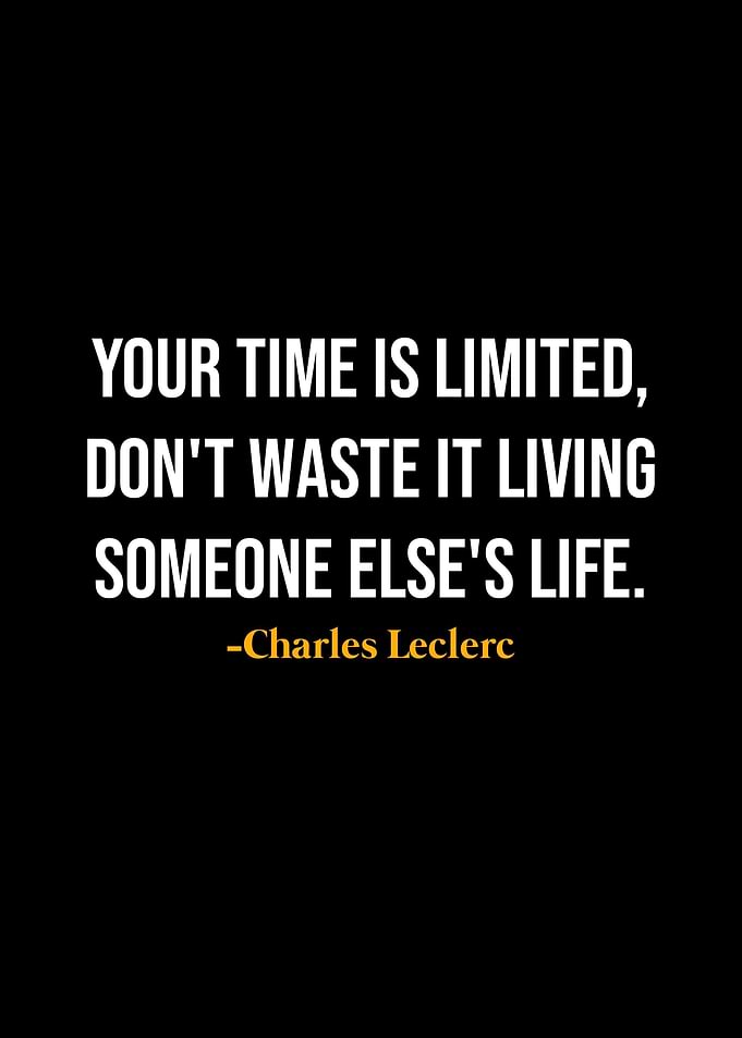 Charles Leclerc Quote