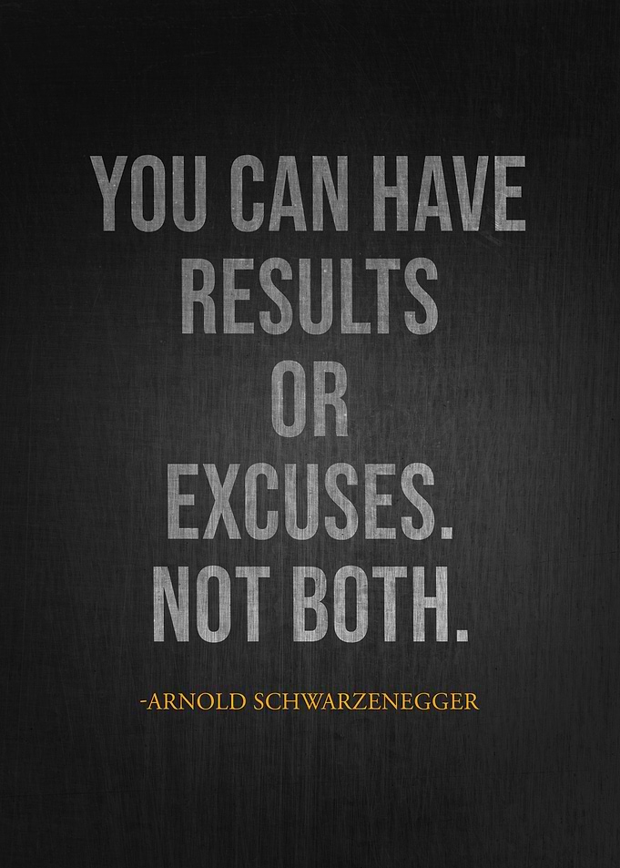 Results or Excuses