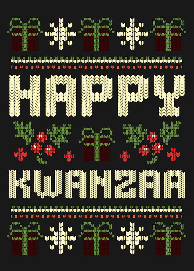 HAPPY KWANZAA BLACK