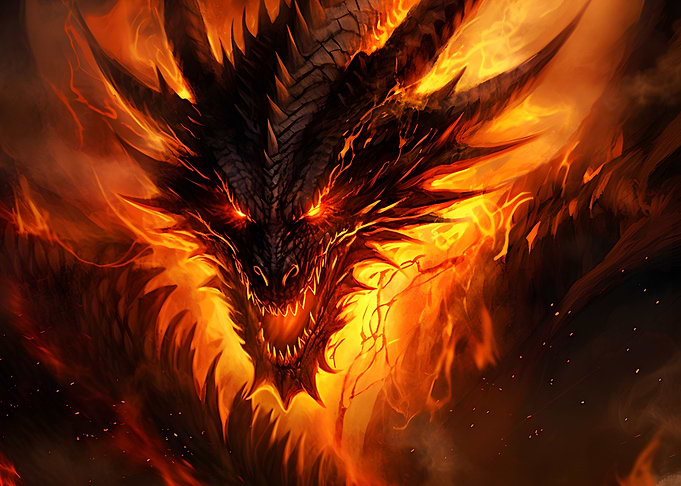 Fire Breathing Dragon