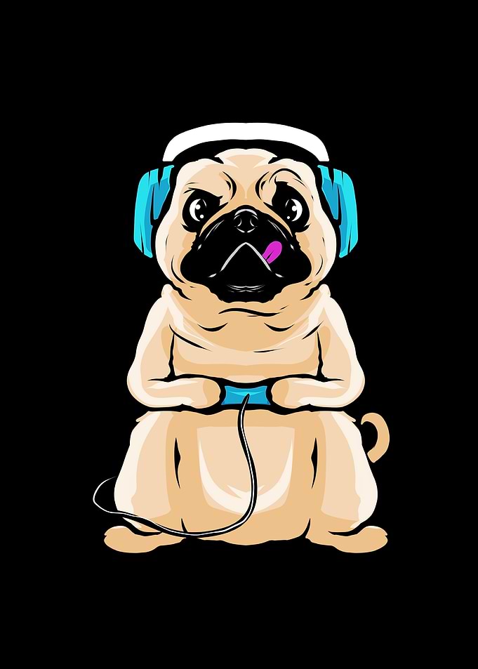 Gaming Pug Video Gaming