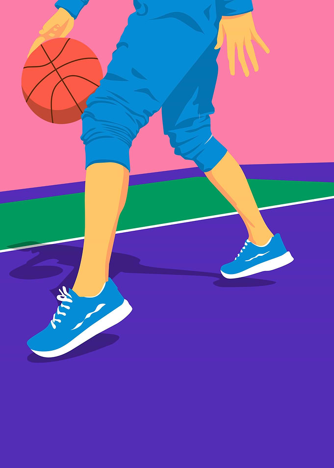one plays basketball
