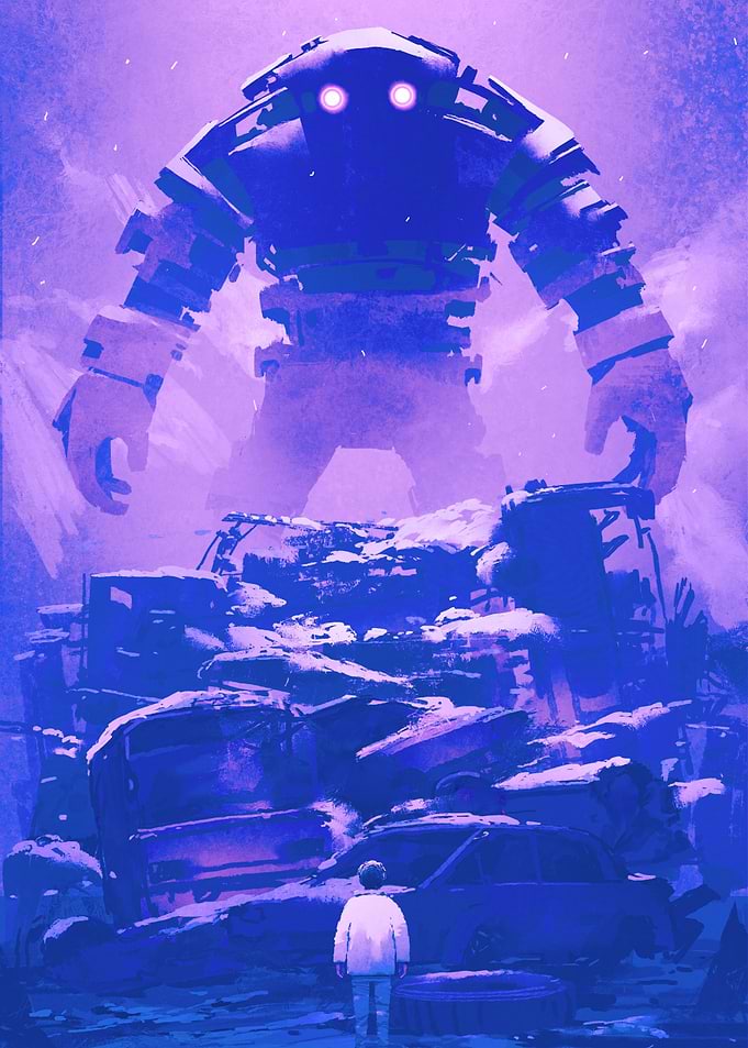 Giant Robot Cyberpunk