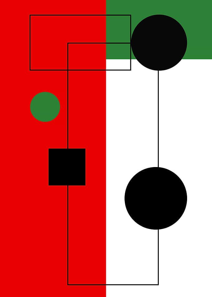 Palestine Retro Design Art