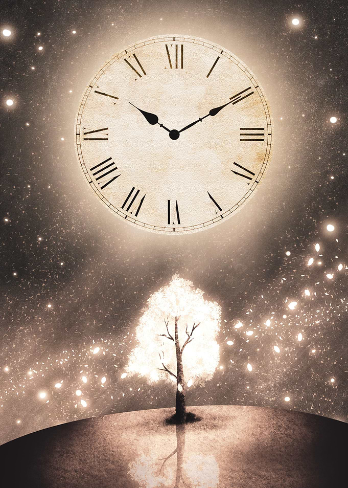 clock light nature