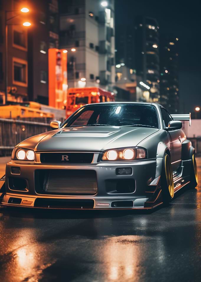 Nissan Skyline in Tokyo