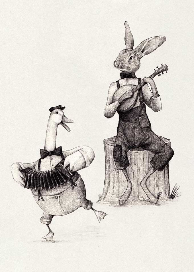 Feathered Furry Harmony