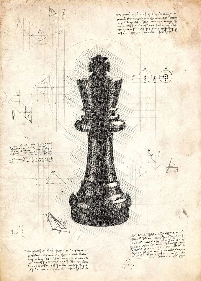 Da Vinci King chess