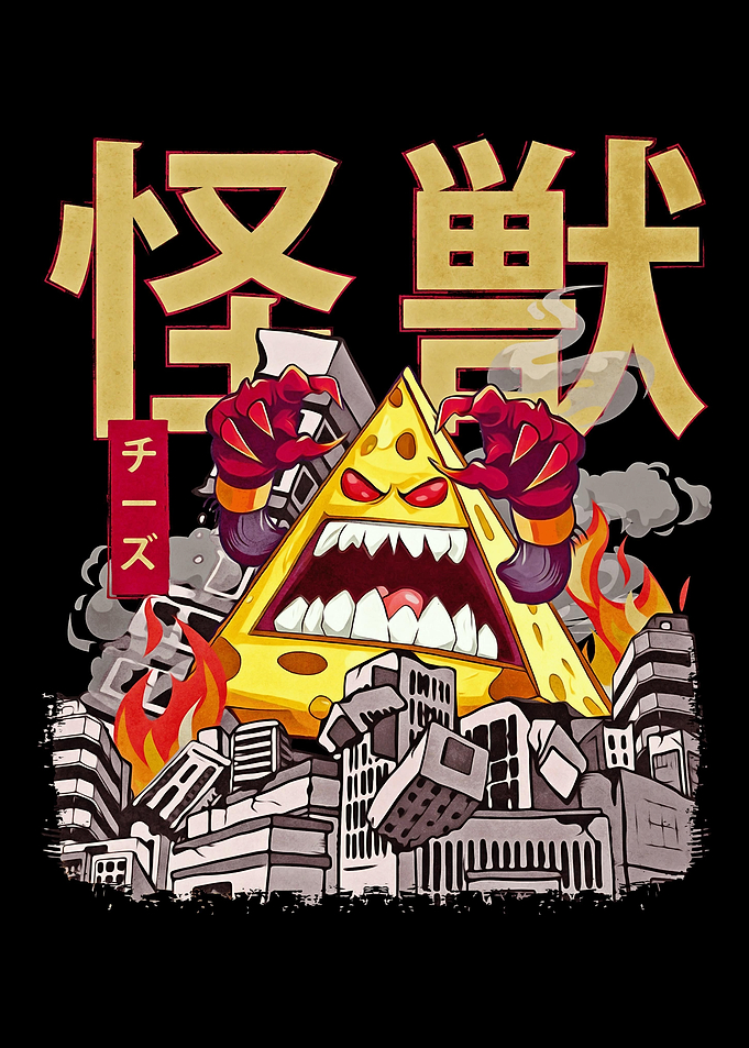Kaiju Cheese Japanese