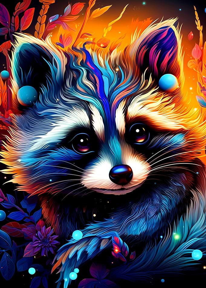 Cute Raccoon