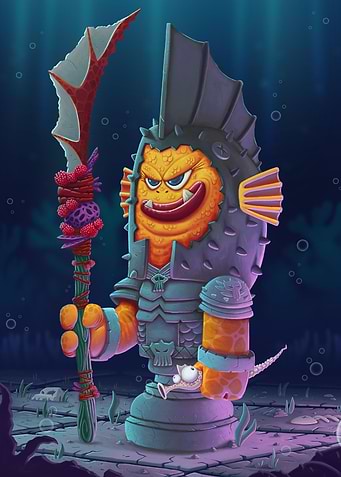 Guardian Fish Pawn