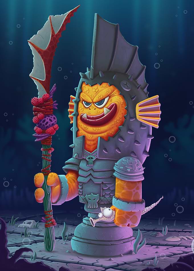 Guardian Fish Pawn