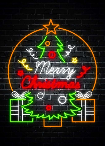 Merry Christmas Neon Light