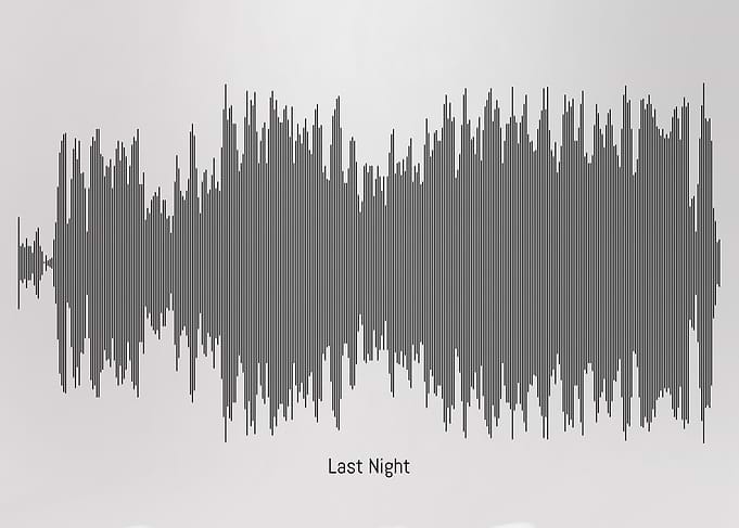 Last Night Soundwave Art