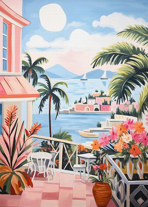 Matisse Dream — living room metal wall art