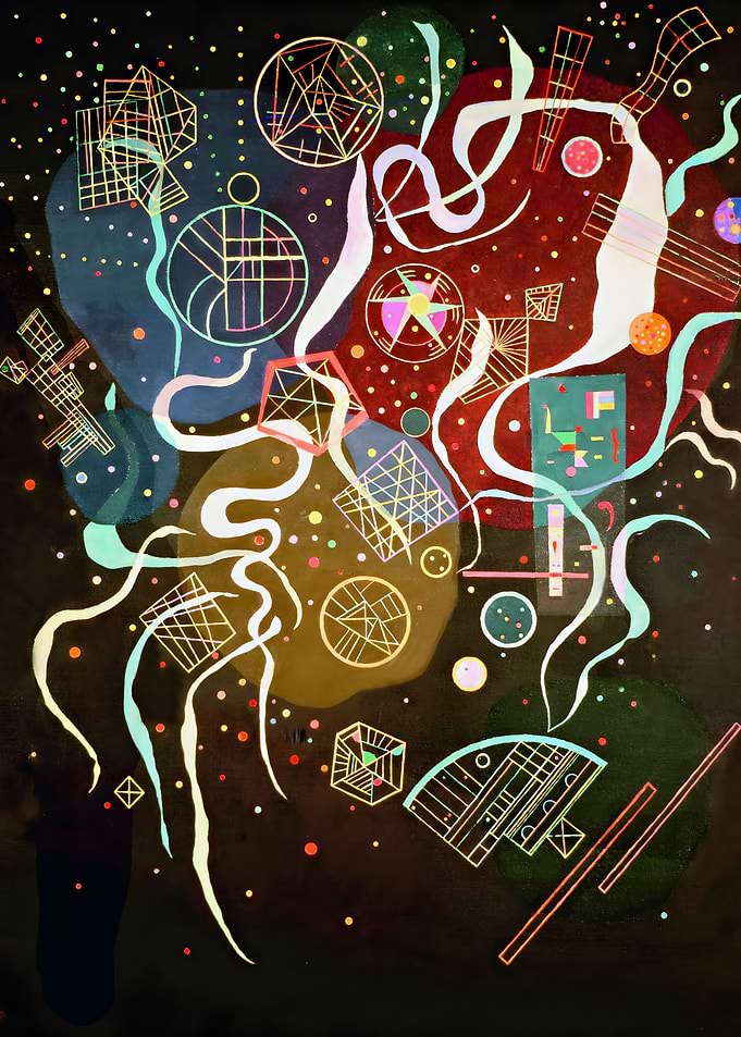 Movement 1 by Kandinsky