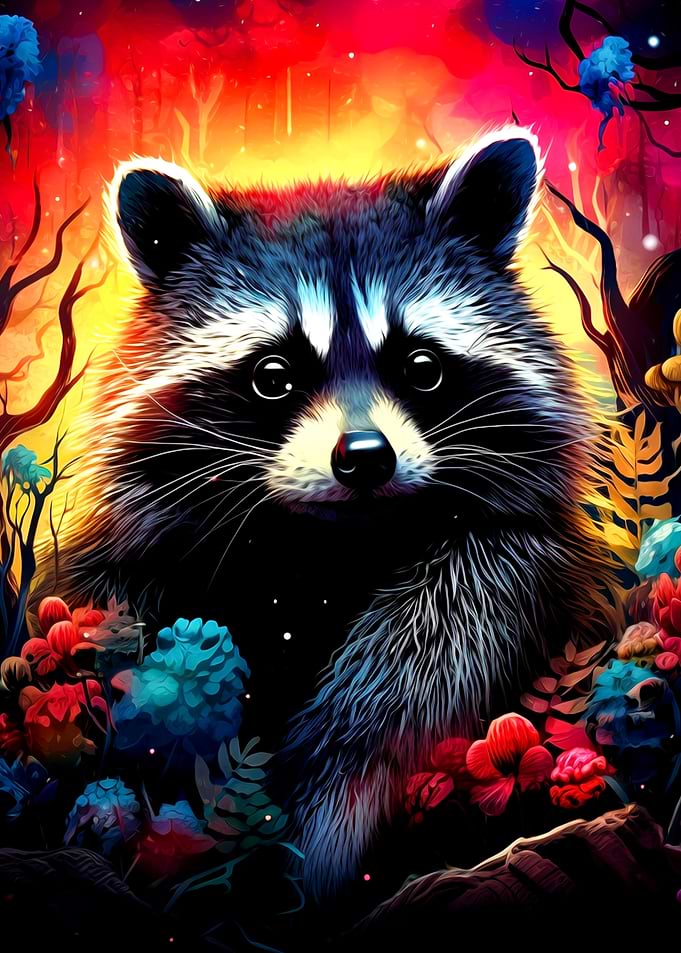 Cute Raccoon