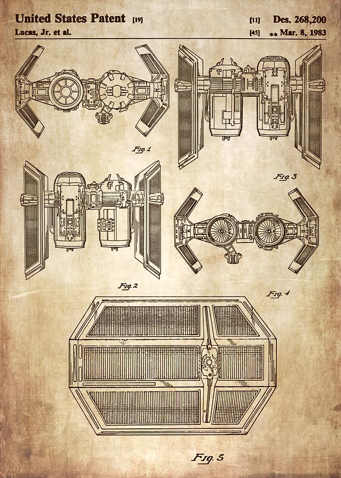 Toy space vehicle patent