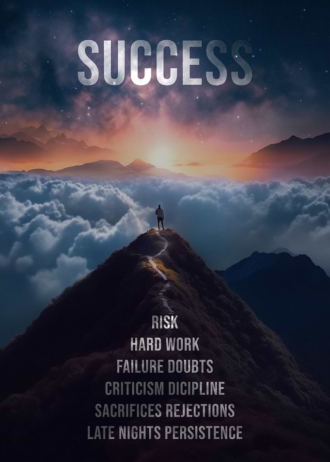 success demands work