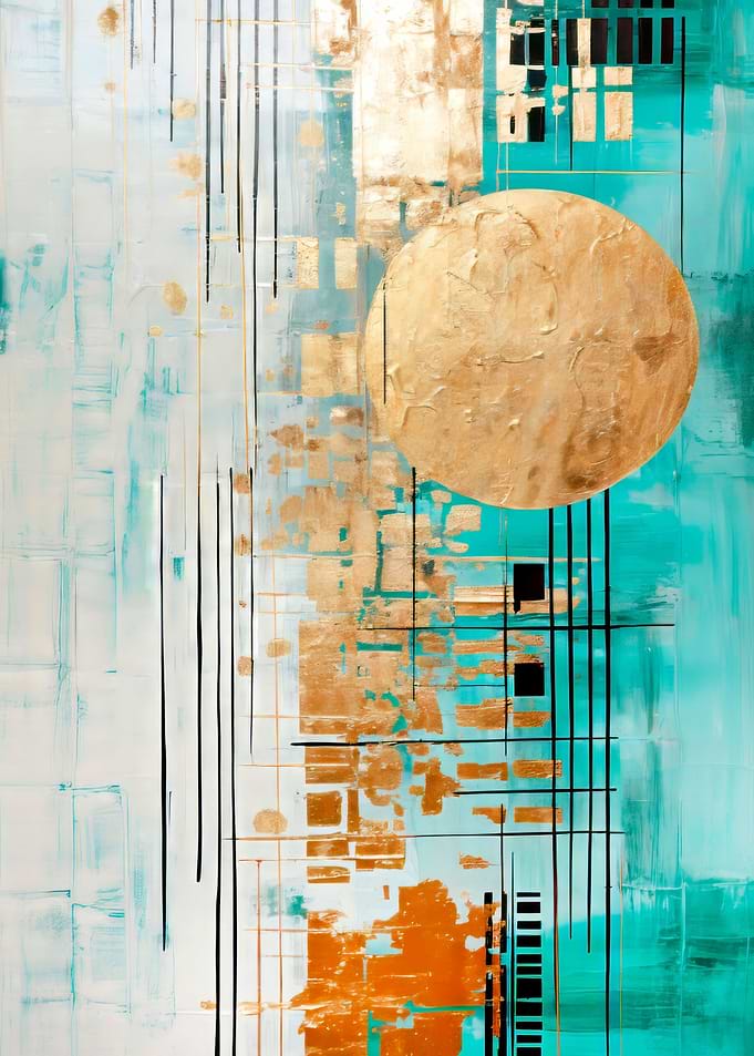 ABSTRACT ART Bright day